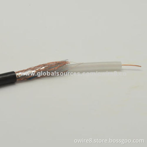 Micro Coaxial Cable, Transparent PVC Jacket, 100m or 300m Per RollNew